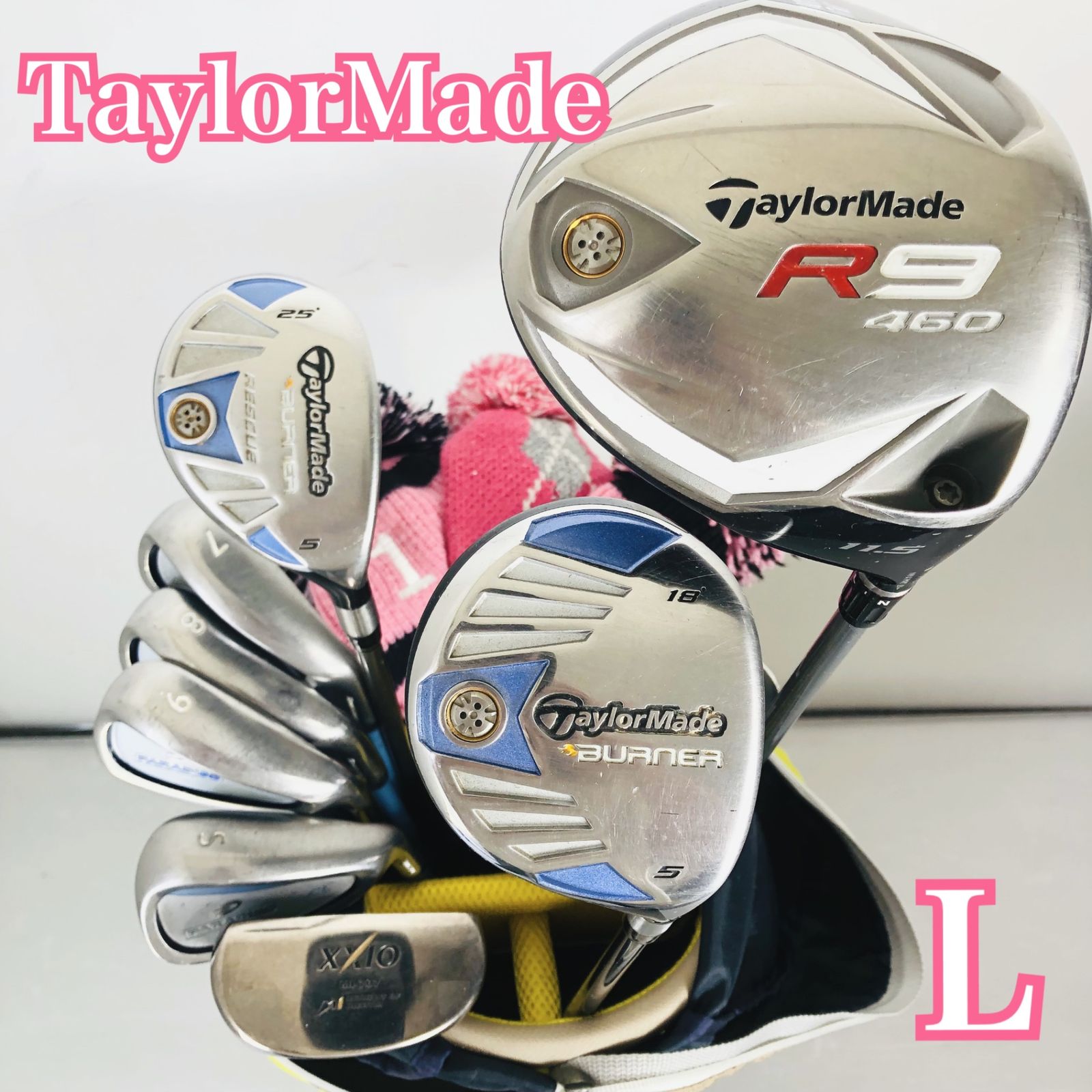 TAYLORMADE キャロウェイ　セット テーラーメイド(TaylorMade) クラブセット 10本組 キャディー