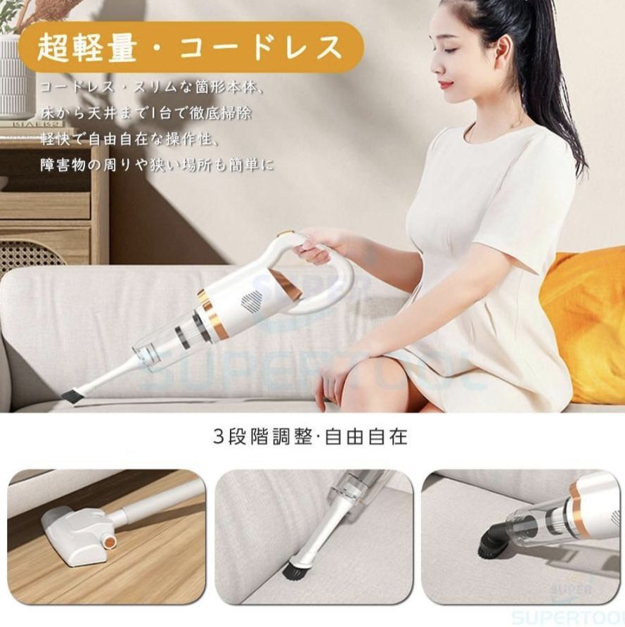◎新品未開封★　軽量　コンパクト　コードレス　3way ハンディ掃除機 Amazon | ハンディクリーナー 多機能 【2種吸引モード＆ダスト