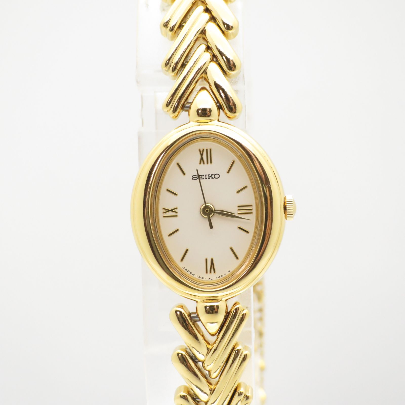 外観美品/新品電池】SEIKO エクセリーヌ レディース 腕時計 外観美品/新品電池】SEIKO エクセリーヌ レディース 腕時計