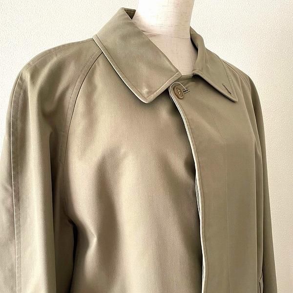 wnc バーバリー BURBERRY コート カーキ ステンカラーコート チェック