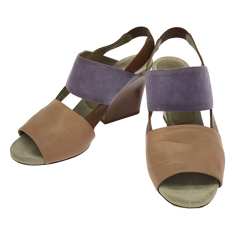 【美品】DRIES VAN NOTEN ドリスヴァンノッテン ラップサンダル36 DRIES VAN NOTEN(ドリスヴァンノッテン) レースアップサンダル