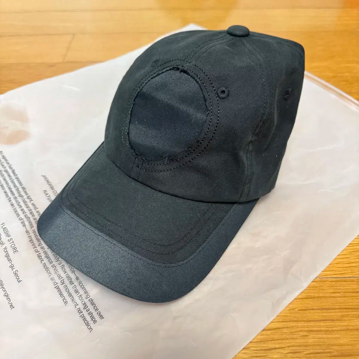 ジ ヨン キム 25ss ボールキャップ