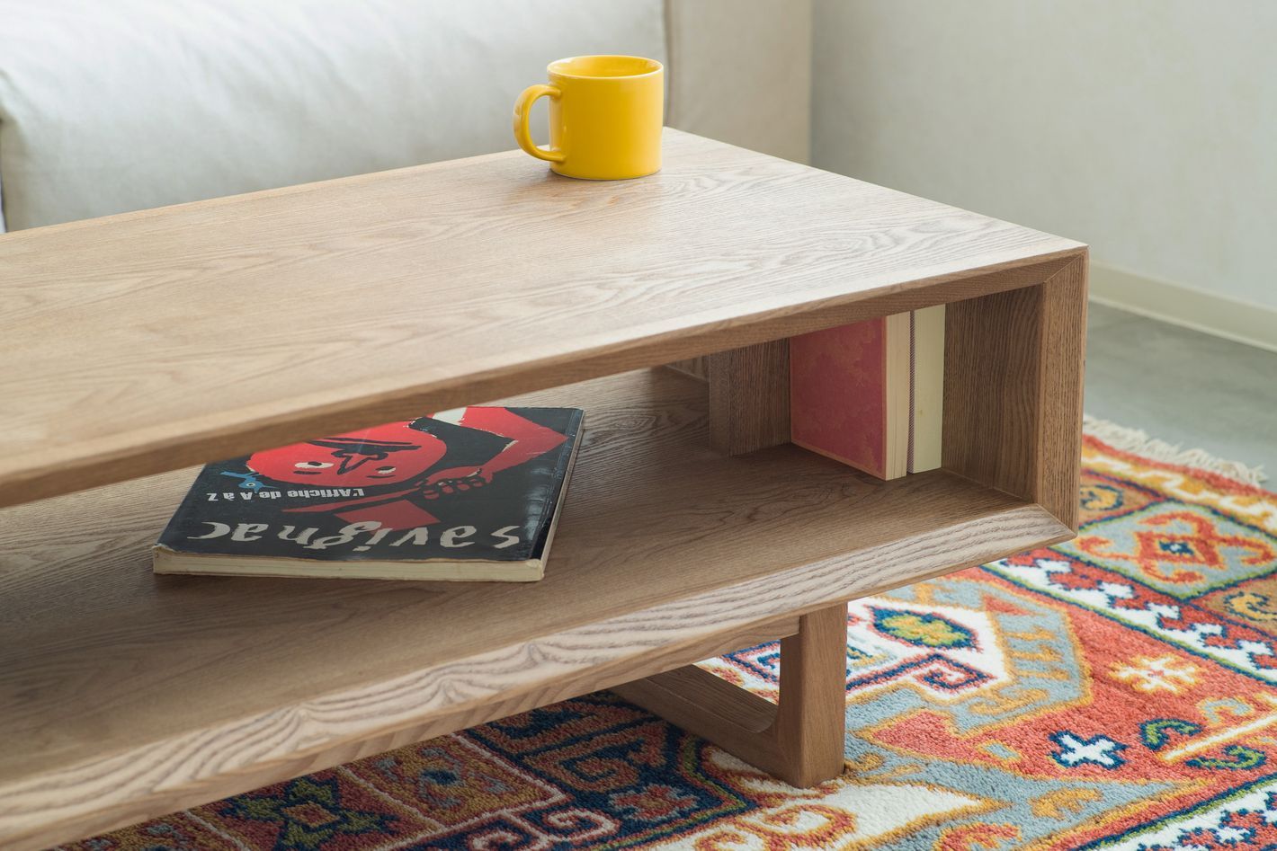 ローテーブル　ウォールナット突板　L字 ローテーブル ウォールナット突板 L字 リビングテーブル オラクル タモ