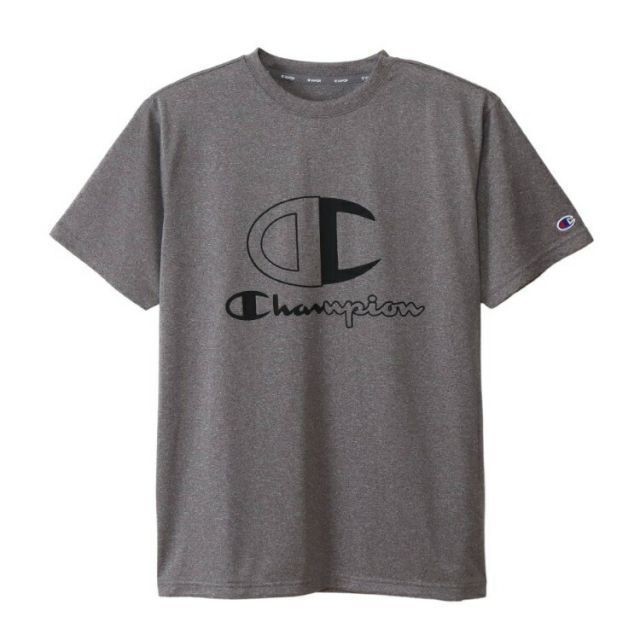 HANES ヘインズ SHORT SLEEVE T-S チャコール XLサイズ C3-XS307 80 | スポーツ 運動 服 衣類 ウエア ウェア トップス ショートスリーブ Tシャツ 半袖 着心地 デザイン 防臭 速乾性 UVカット 機能性 ブラン