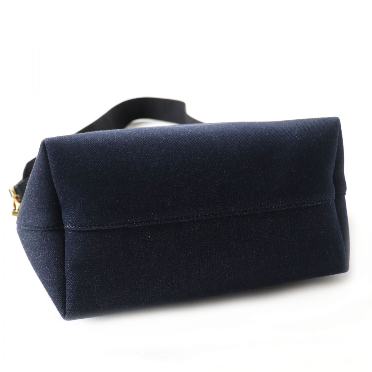 極美品◎イタリア製 TOM FORD トムフォード DENIM MINI T TOTE デニム 