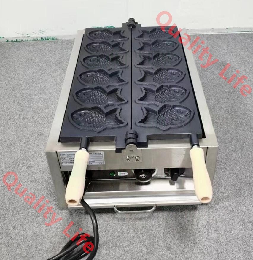 電気 たい焼き器 6匹 6匹焼ける 鯛焼き器 単相 １0０V|厨房機器|飲食店|店舗用品