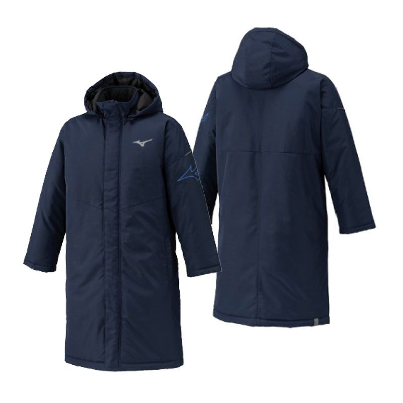 UNDER ARMOUR 保温性 ロゴプリント フーデット ベンチコート XXL UNDER