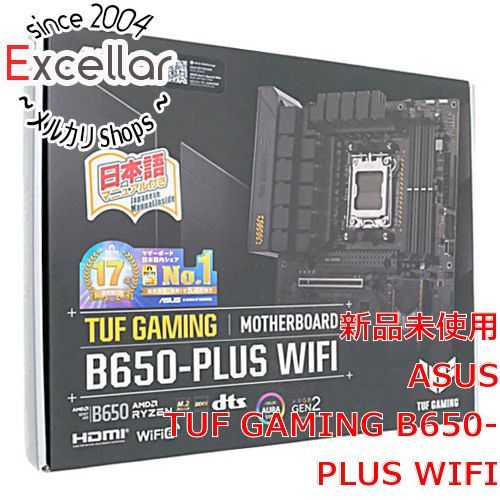 bn:14] 【新品訳あり(箱きず・やぶれ)】 ASUS製 ATXマザーボード TUF GAMING B650-PLUS WIFI SocketAM5  - メルカリ