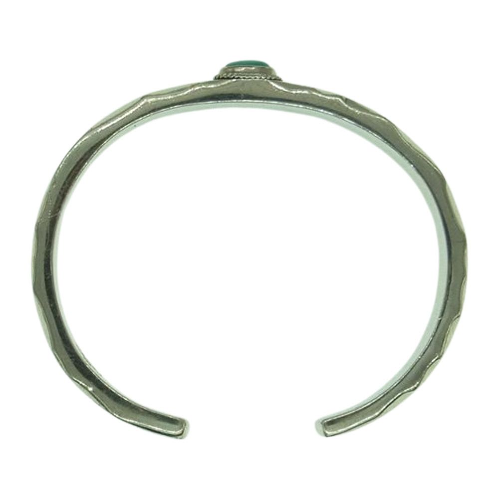 SAAD サード バングル ターコイズ 刻印 バングル シルバー系【中古