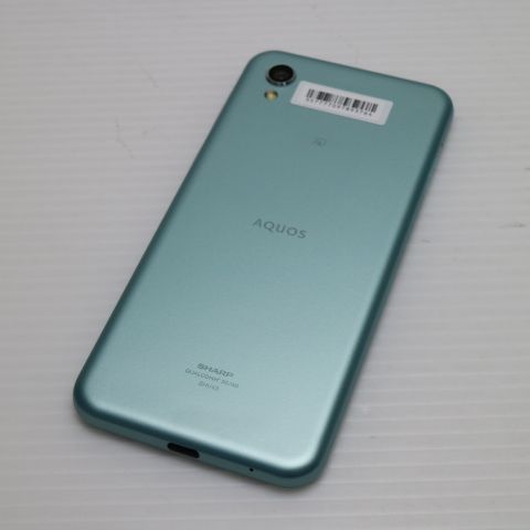 超美品 AQUOS sense2 かんたん ミントグリーン スマホ 本体 白