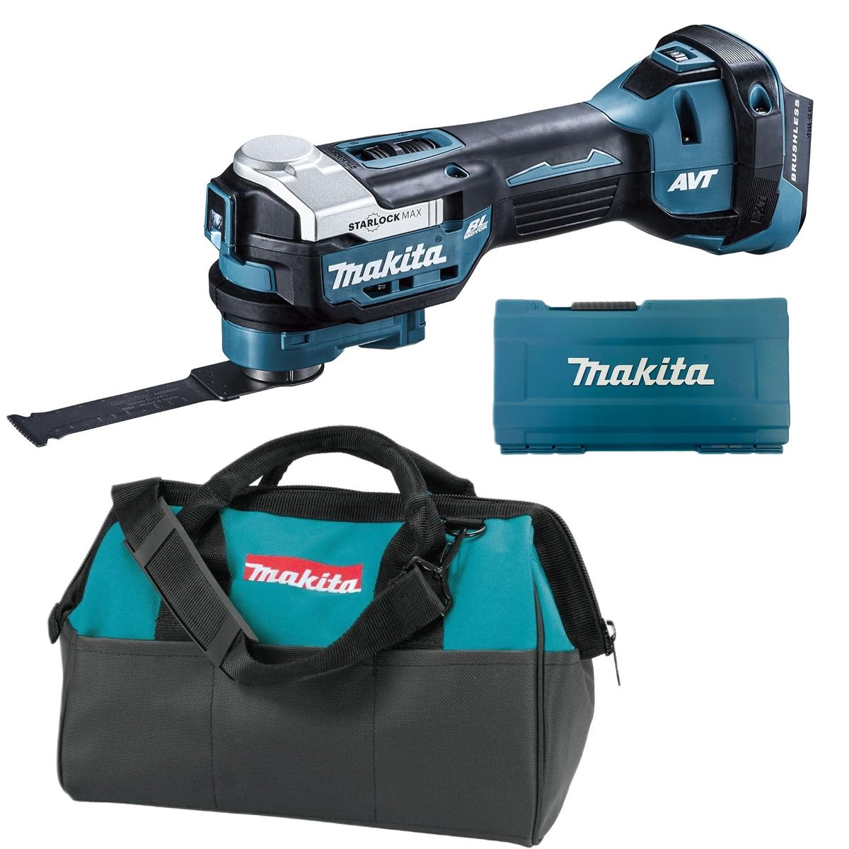 マキタ makita TM52DZ 充電式マルチツール 18V 本体 トートバッグ付き STARLOCK MAX 高速切断 低振動 多彩な作業対応