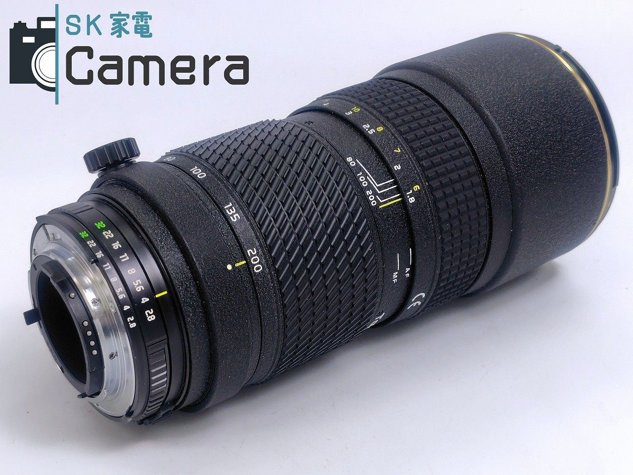 Nikon - 【中古】 Tokina AT-X PRO 80-200ｍｍ F2.8 ニコン用 トキナ キャップ フード付 中古】 Tokina AT-X PRO 80-200mm F2.8 ニコン用 トキナ