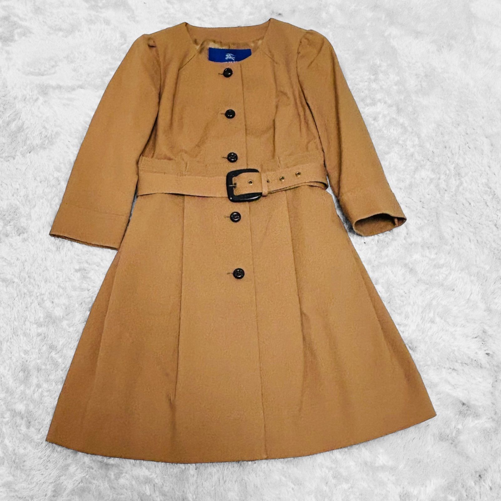 極美品BURBERRY　ブルーレーベル　レディース　トレンチコート　ベージュ38 中古・古着通販】BURBERRY BLUE LABEL (バーバリーロンドン
