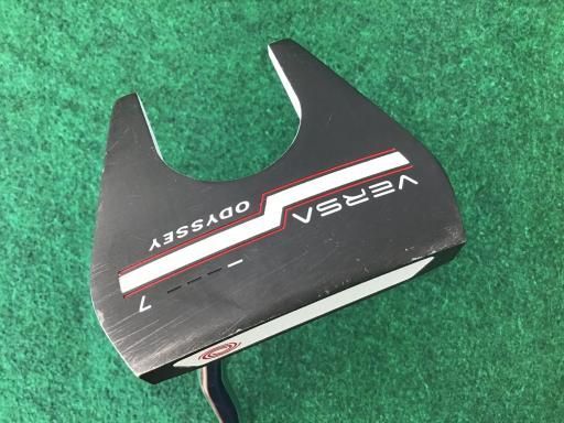 オデッセイ VERSA 7 ブラック ホリゾンタル 34インチ パター PT スチール フレックスその他 メンズ 男性用 右利き 右用 Cランク ゴルフクラブ