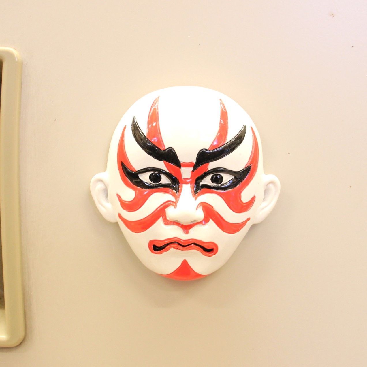 ☆マグネット製お面 1個☆ ひょっとこ・おかめ・増女・天狗・般若