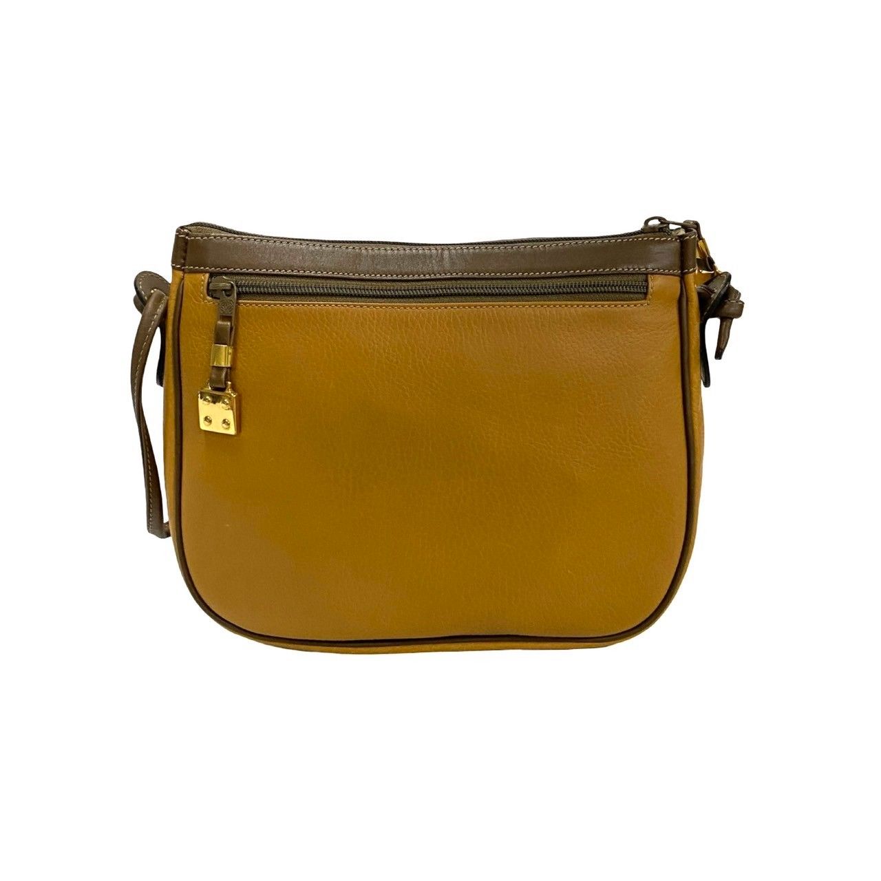 極 美品 希少品 LOEWE ロエベ アナグラム ロゴ レザー 本革 ショルダー