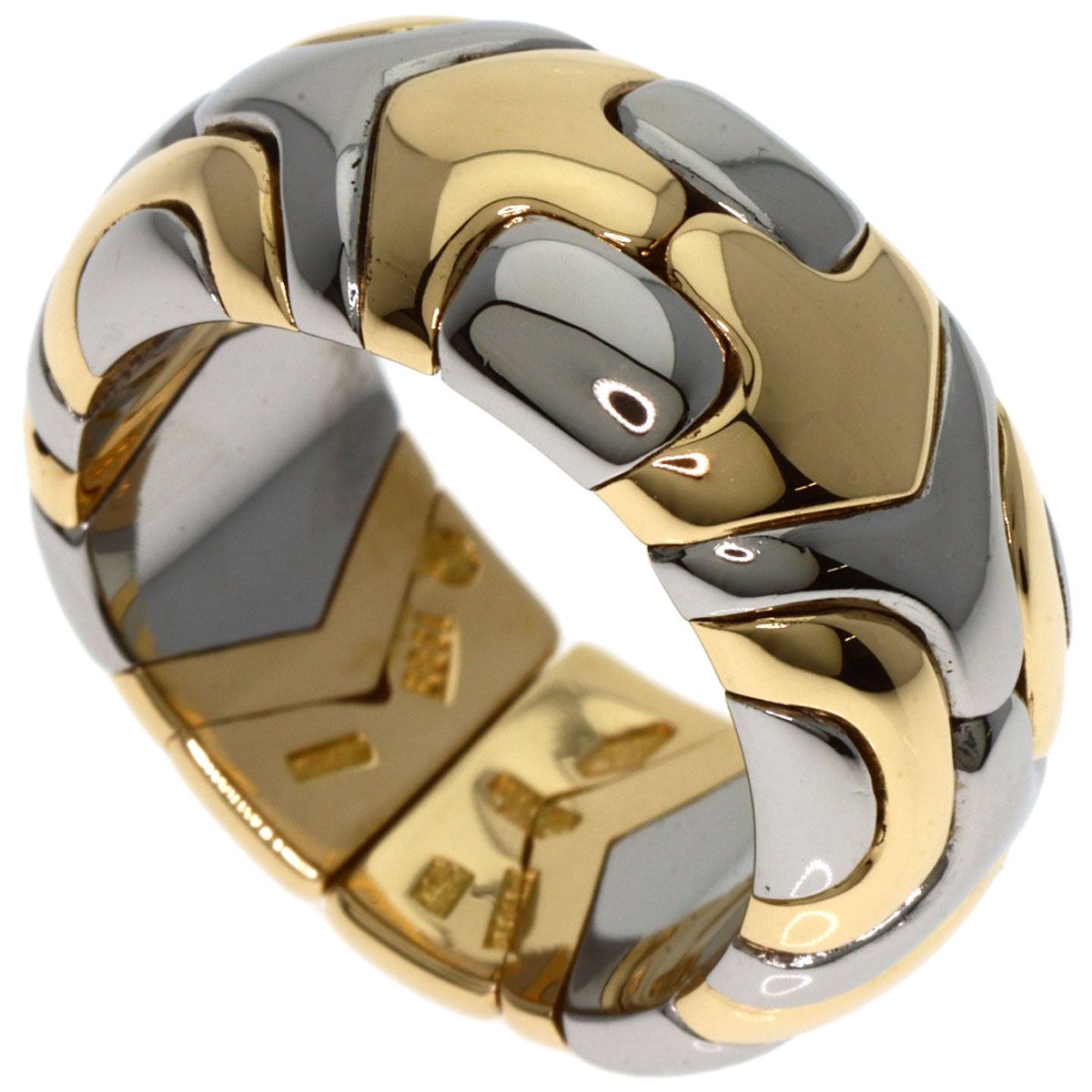 BVLGARI ブルガリ アルベアーレ リング・指輪 K18YG SS レディース