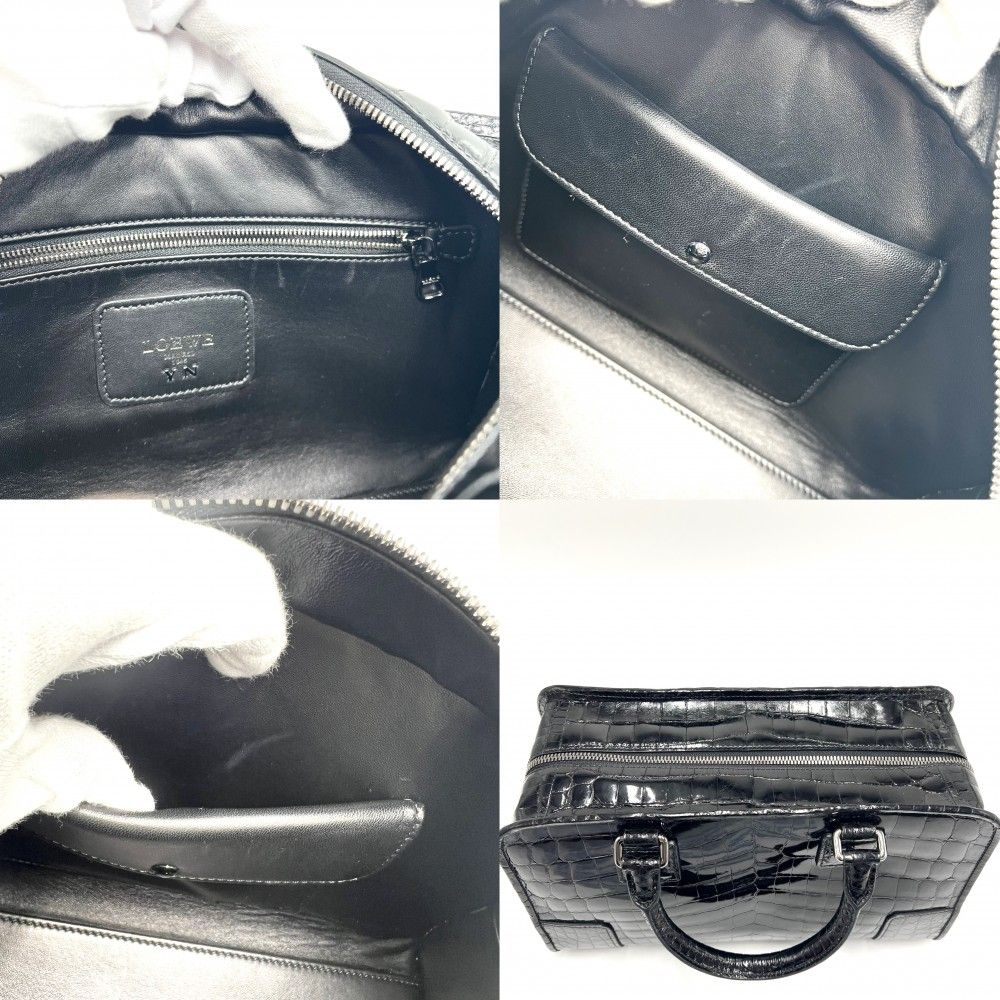 ロエベ ハンドバッグ レディース アナグラム アマソナ28 ミニボストン  