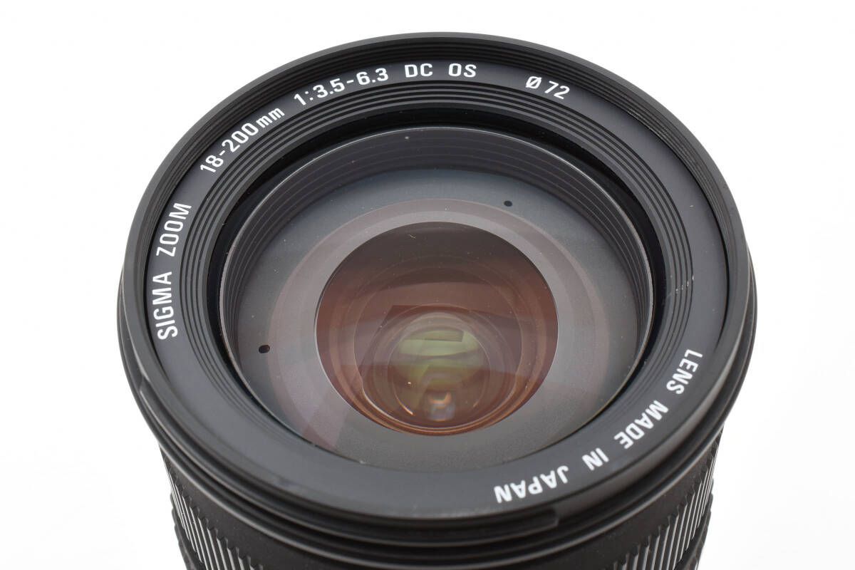 ☆外観・光学 極上級！☆ sigma シグマ 18-200mm f/3.5-6.3 DC OS HSM