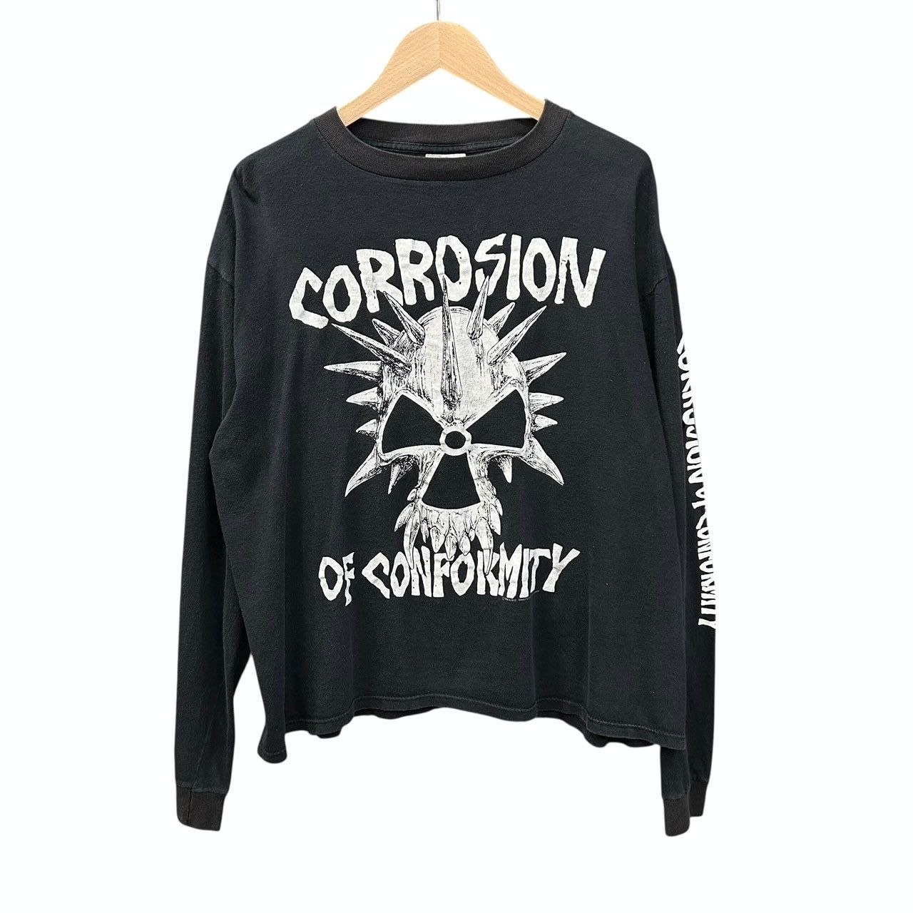 90s ビンテージ CORROSION OF CONFORMITY 両面プリント バンド Tシャツ 