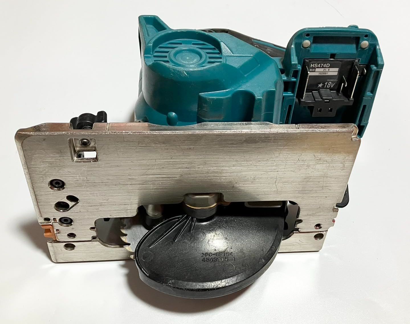 1953 マキタ 125mm 充電式 マルノコ HS474D 18V仕様 本体