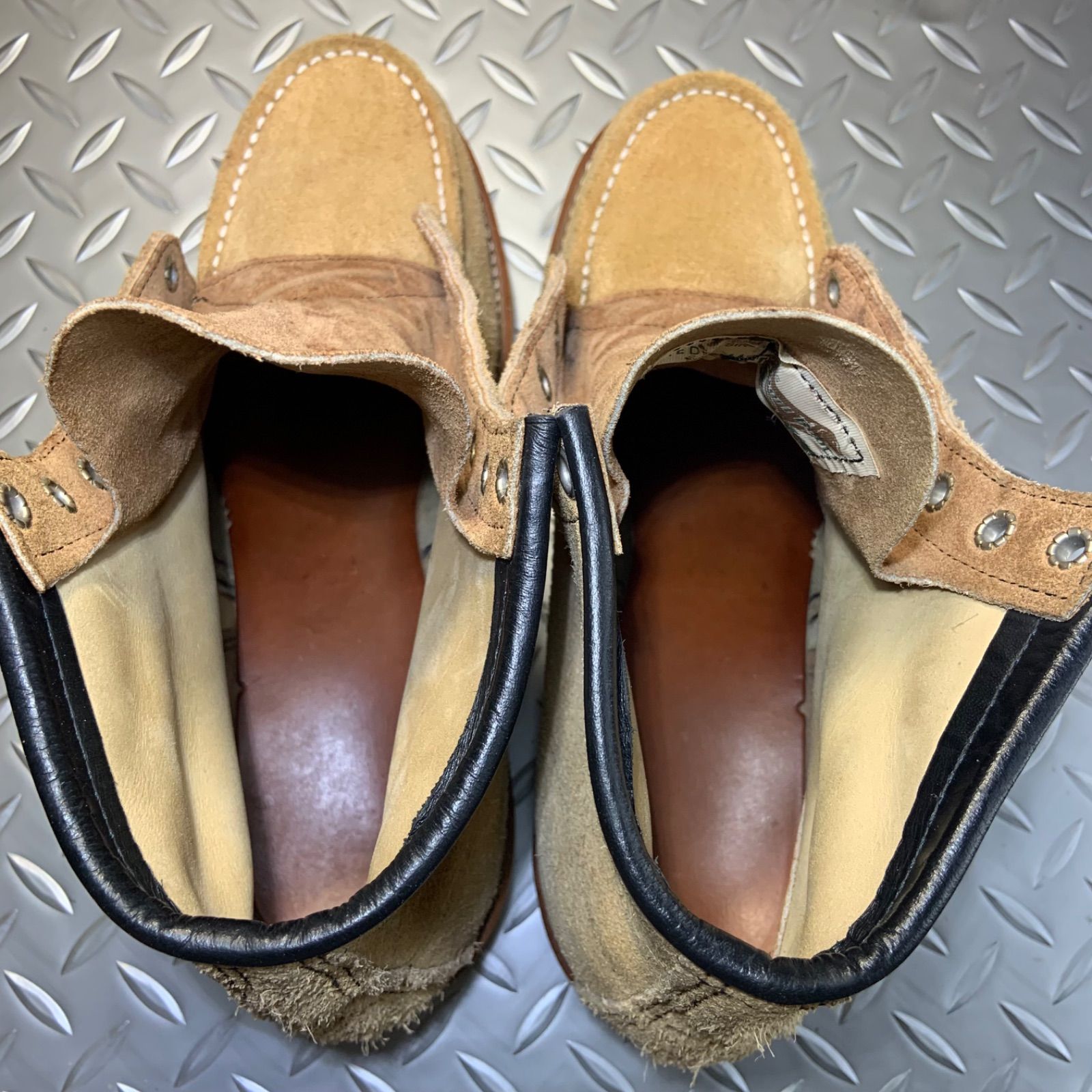 8173 モックトゥワークブーツ