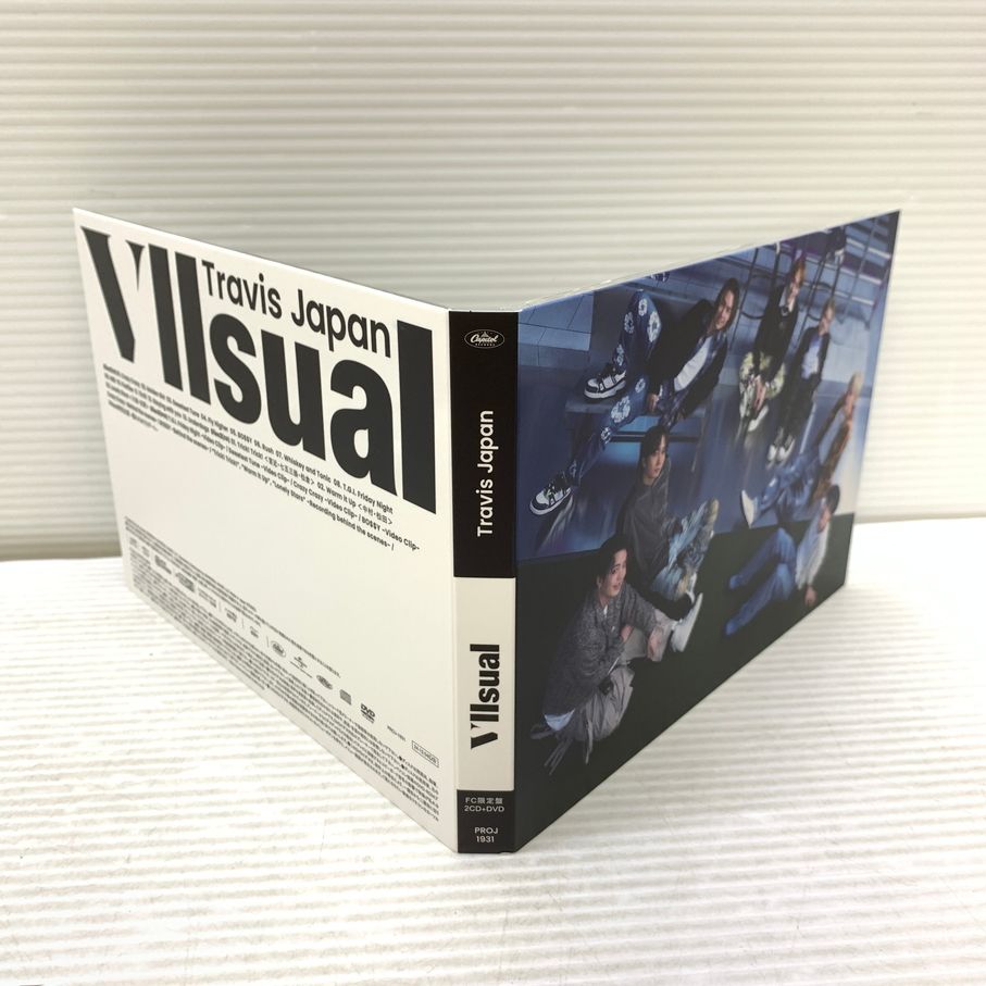 中古美品】 CD Travis Japan トラヴィスジャパン VIIsual DVD付
