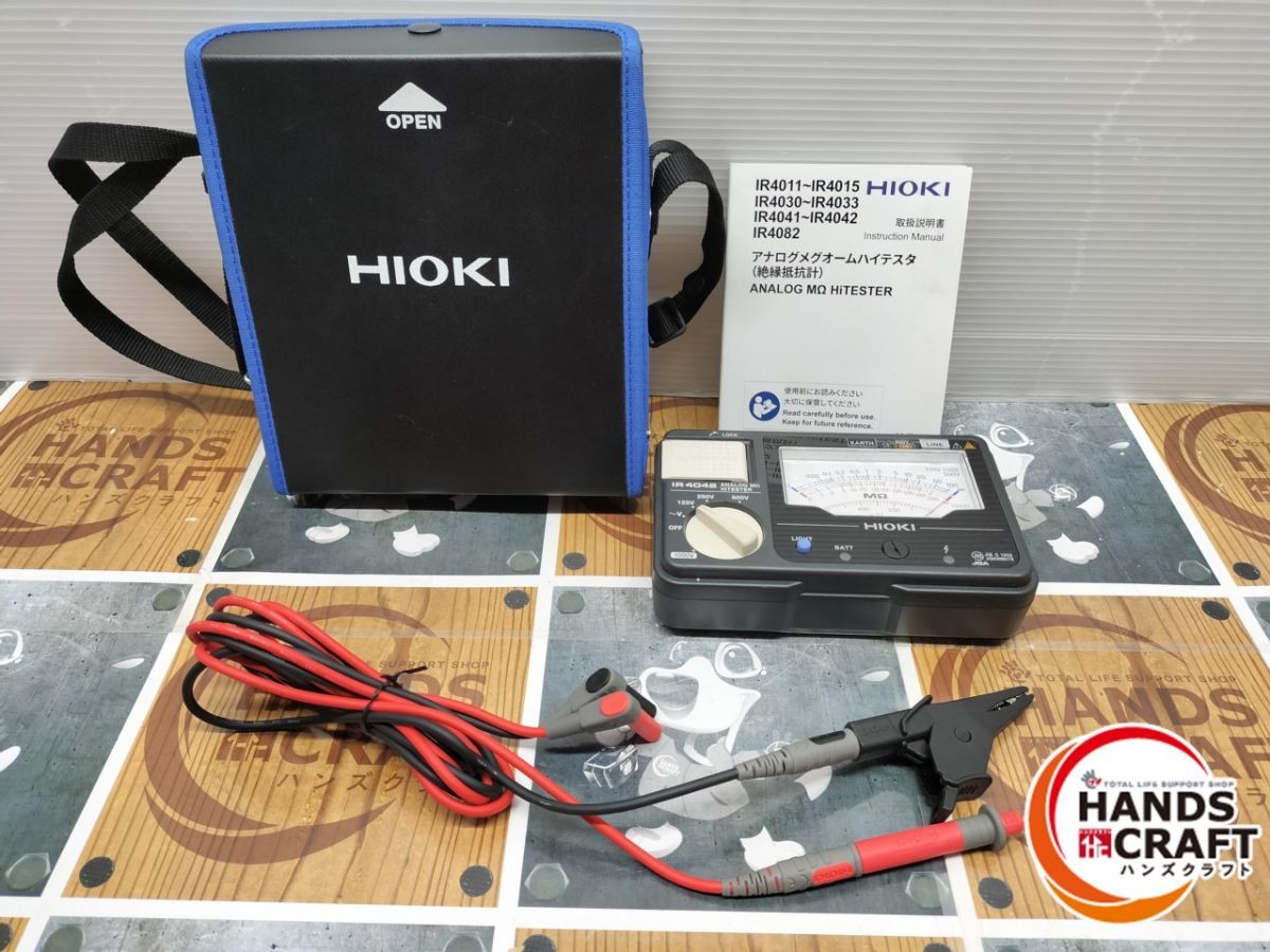 ◆ 品 HIOKI IR4042 絶縁抵抗計