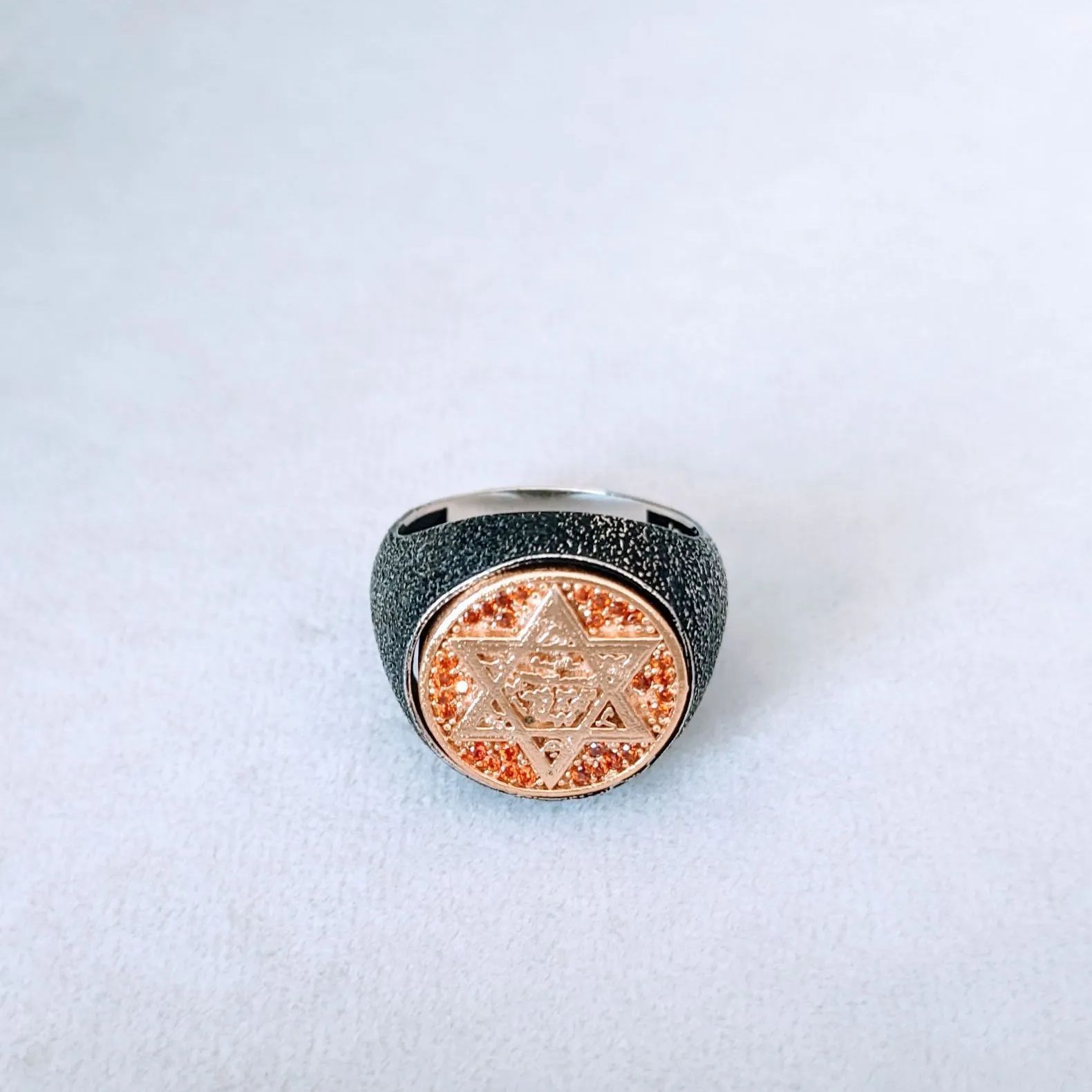 ✱NEW✱トルコ製 ハンドメイドメンズリング シルバー925 (キングソロモン)