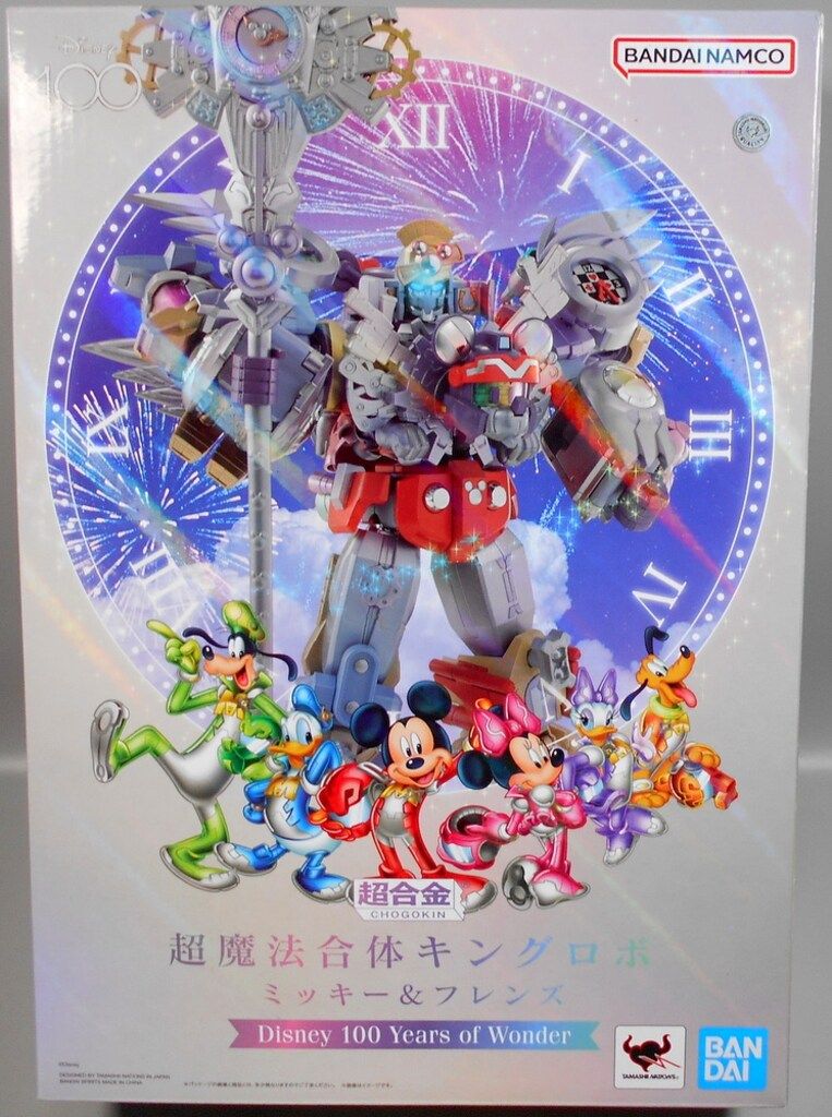バンダイ 超合金 超魔法合体キングロボ ミッキーu0026フレンズ Disney 100 Years of Wonder