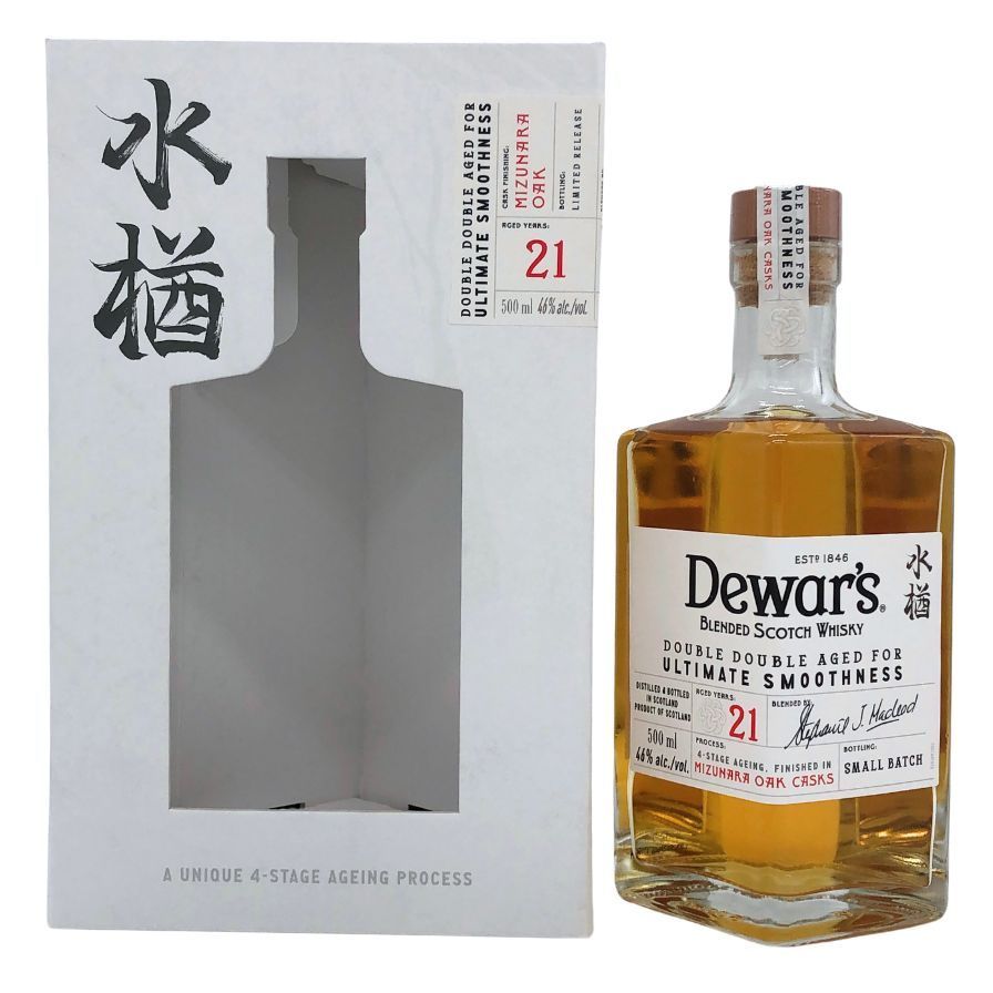デュワーズ ダブルダブル 21年 500ml 46％ Dewar's【P0】 - メルカリ