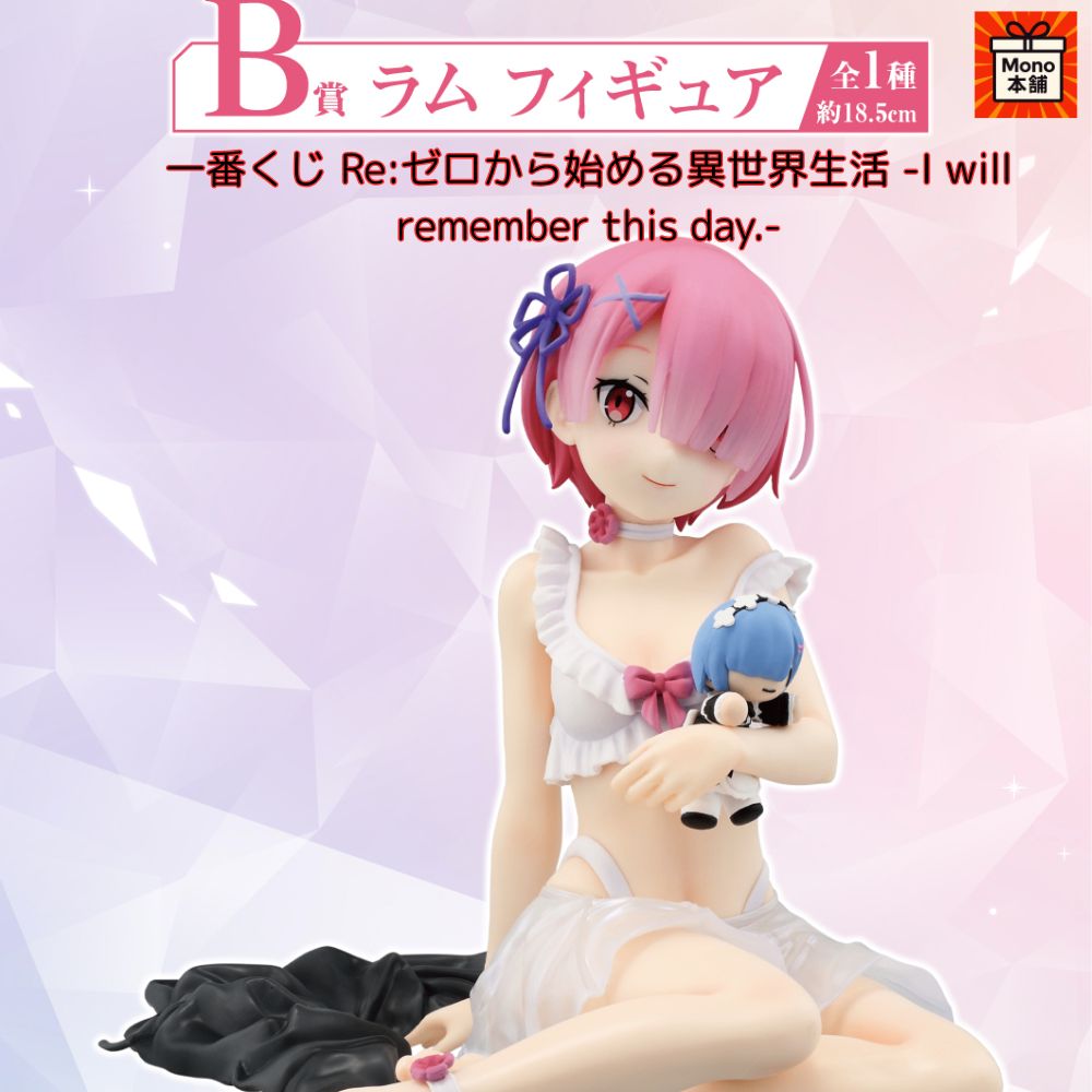 一番くじ Re:ゼロから始める異世界生活 -I will remember this