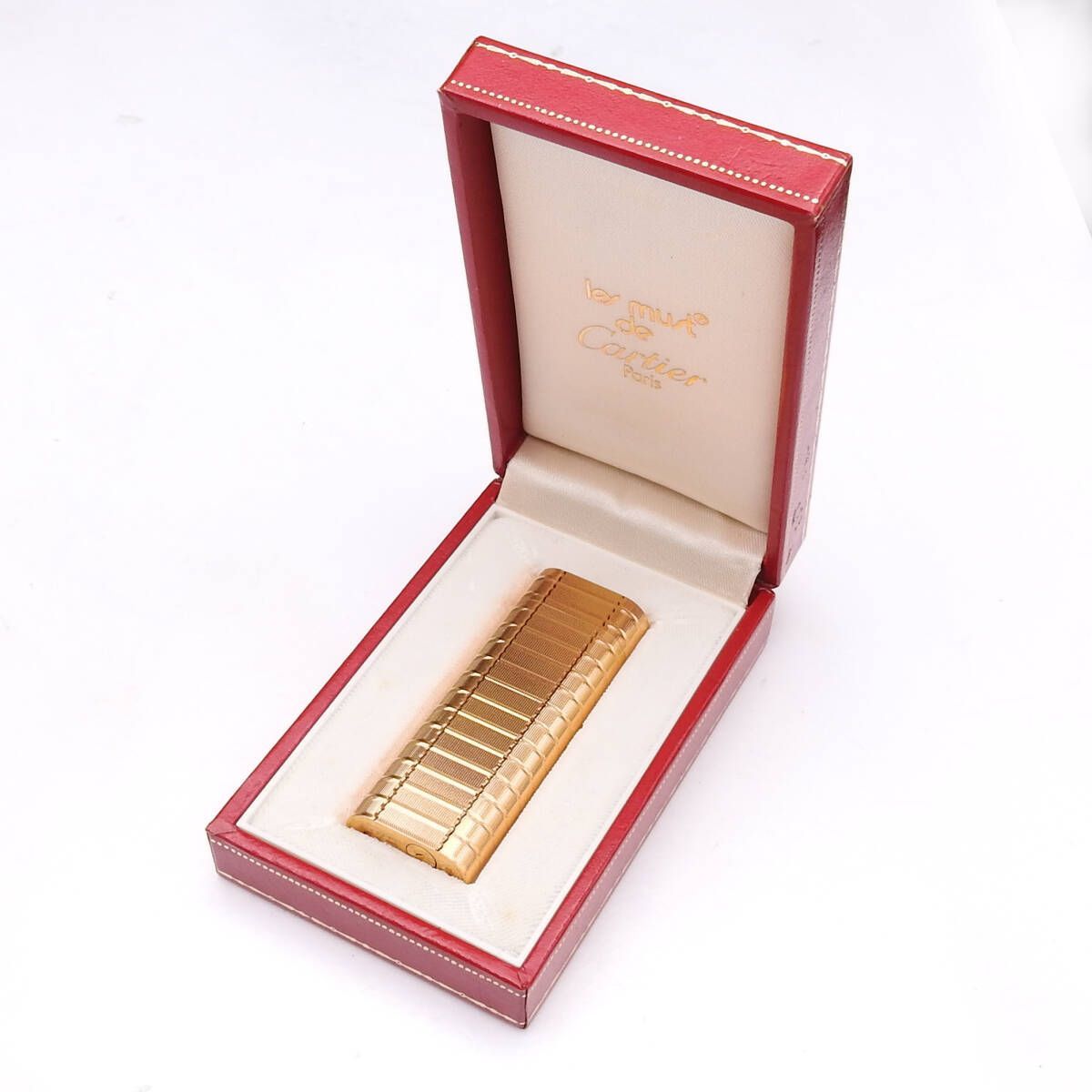 美品・着火確認済み】?Cartier カルティエ ガスライター