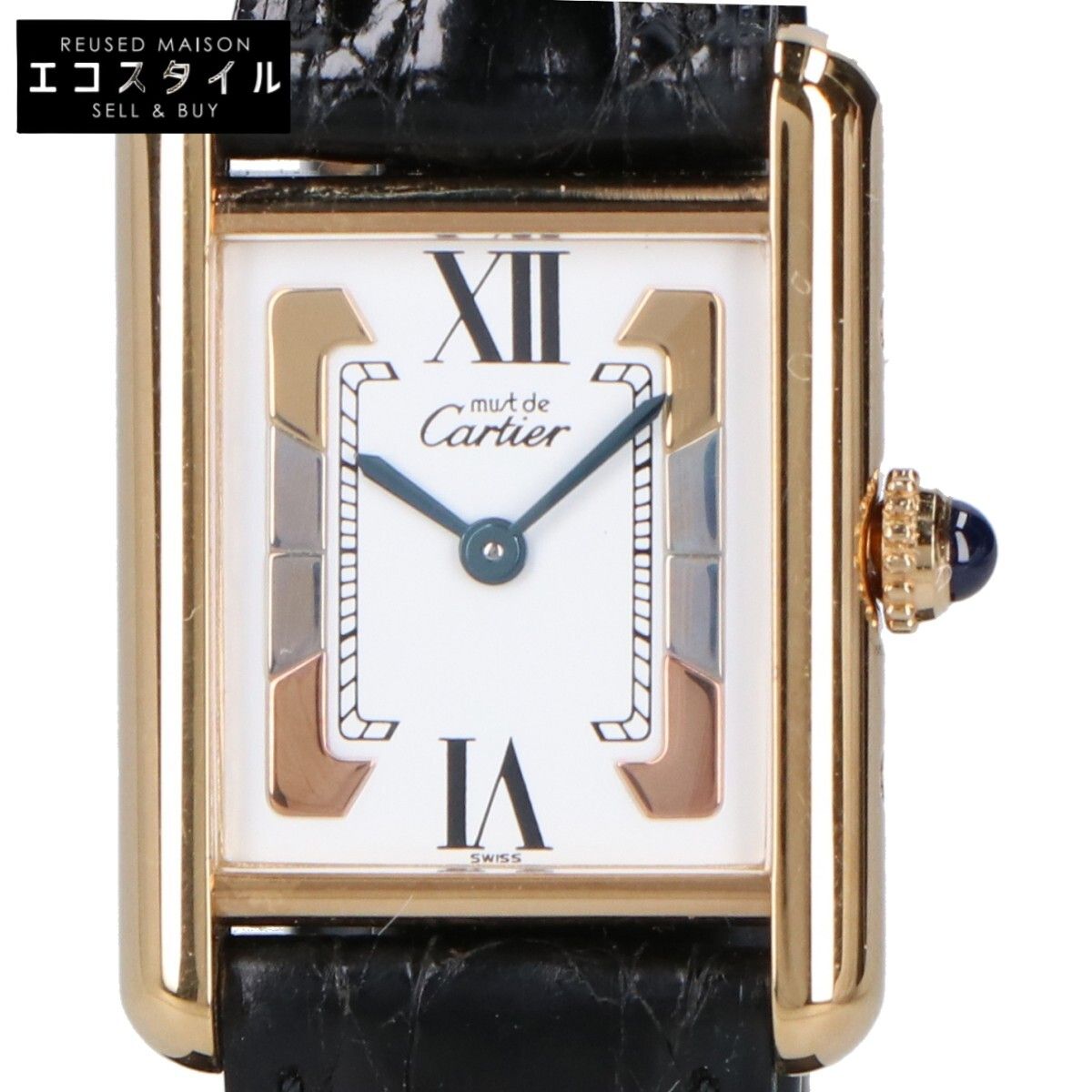Cartier カルティエ 5057001 925 マストタンク SM トリニティ ヴェルメイユ クオーツ