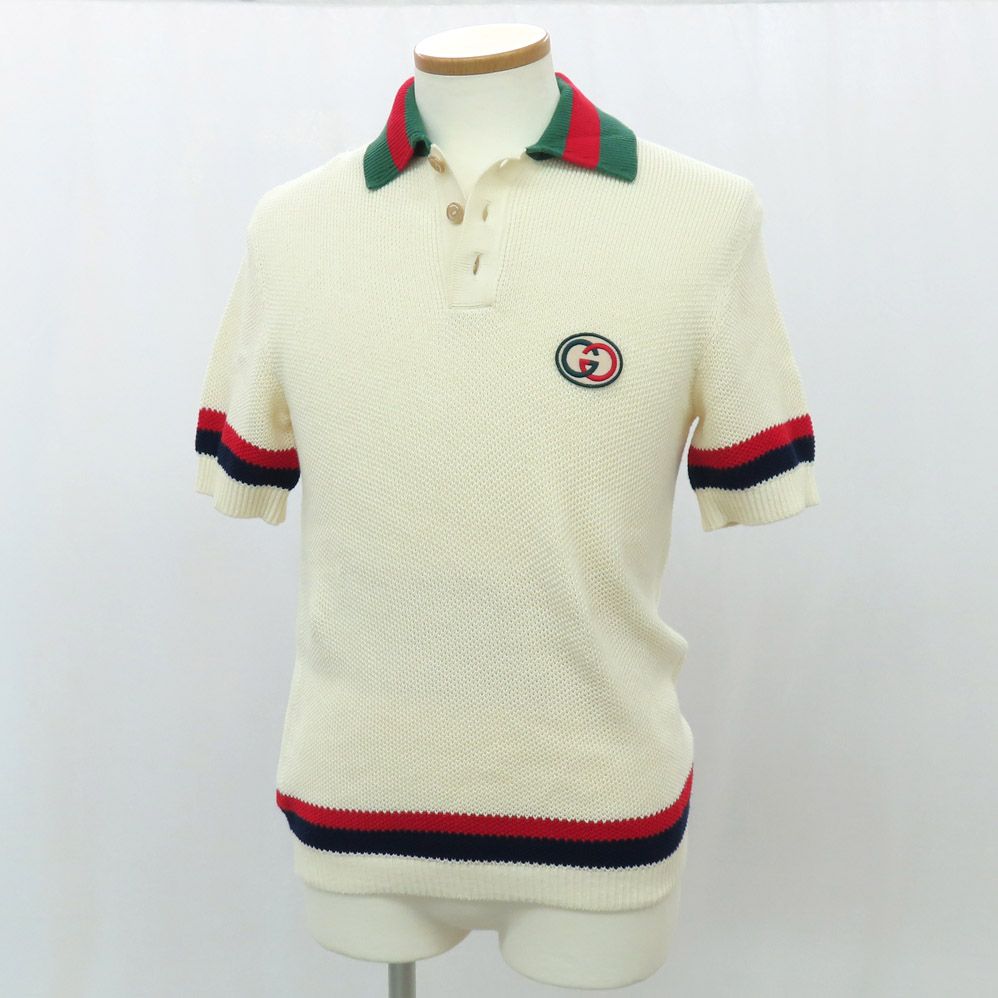 GUCCI ポロニット GUCCI - GUCCI クロップド ポロシャツ ウィンター着用の通販 by reona