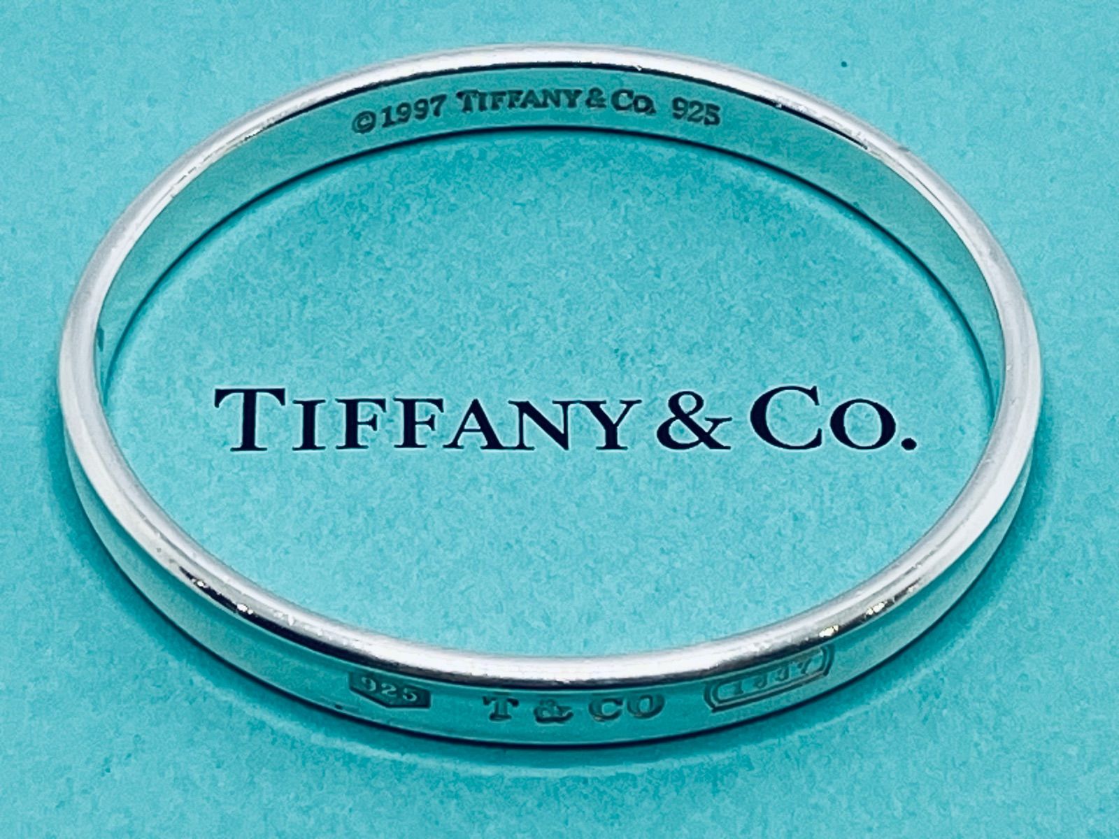 a105 Tiffany&Co. 1997 オールド ティファニー 1837 ナロー バングル