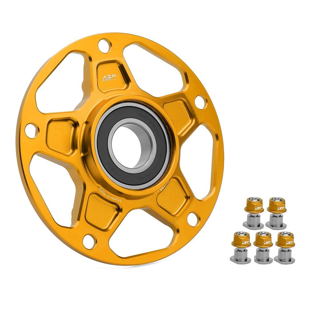 ISA スプロケット D-5 525 38T おまけアルミフランジ付き 新品