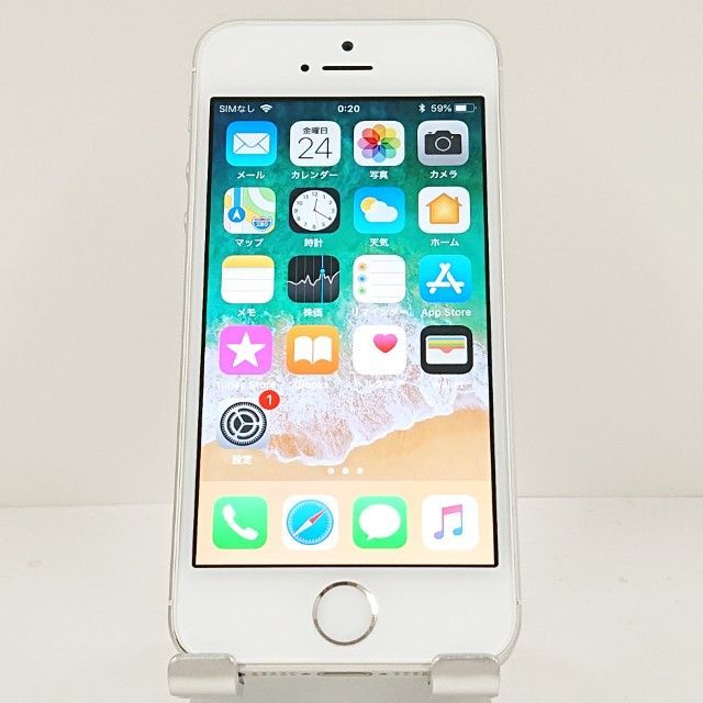 □美品 SIMフリーiPhoneSE 64GB シルバー 残債なし□ iPhone