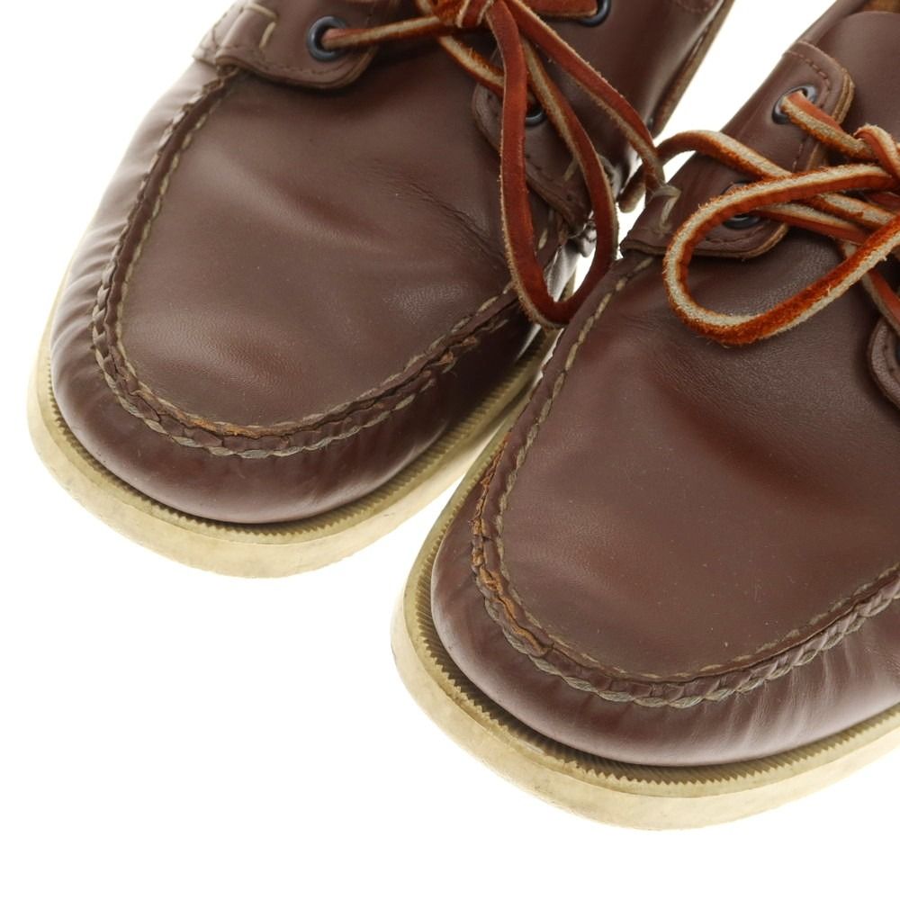 中古】セバゴ SEBAGO レザー デッキシューズ ブラウン【サイズ
