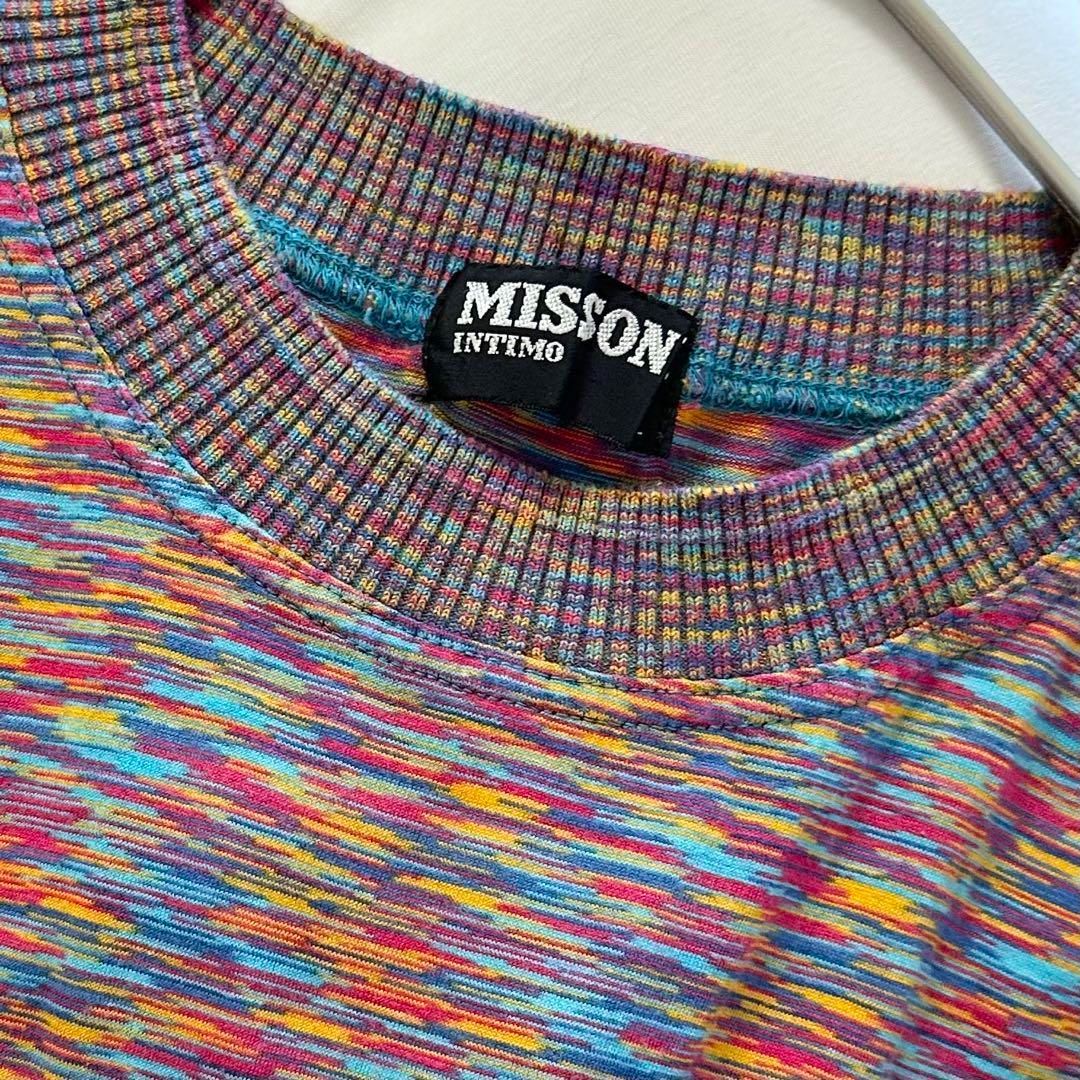 極美品】 MISSONI ミッソーニ メンズ Tシャツ イタリア製 トップス 総柄 マルチカラー Lサイズ - メルカリ