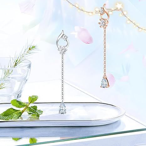 YUIITU ピアス レディース 人気 上質ジルコニア ツイスト ピアス