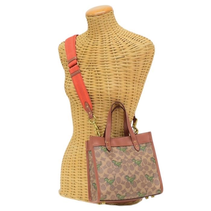 美品】コーチCOACHフィールドトート22