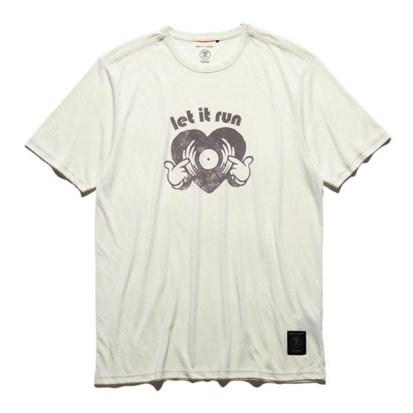 Run Amok ラン アモック 半袖Tシャツ MATHIS CORE SS RK403-IOY メンズ IVORY メンズ ロアークリバイバル ROARK Revival マティス コア ランニング トレイルランニング トレラン マラソン ジョギング