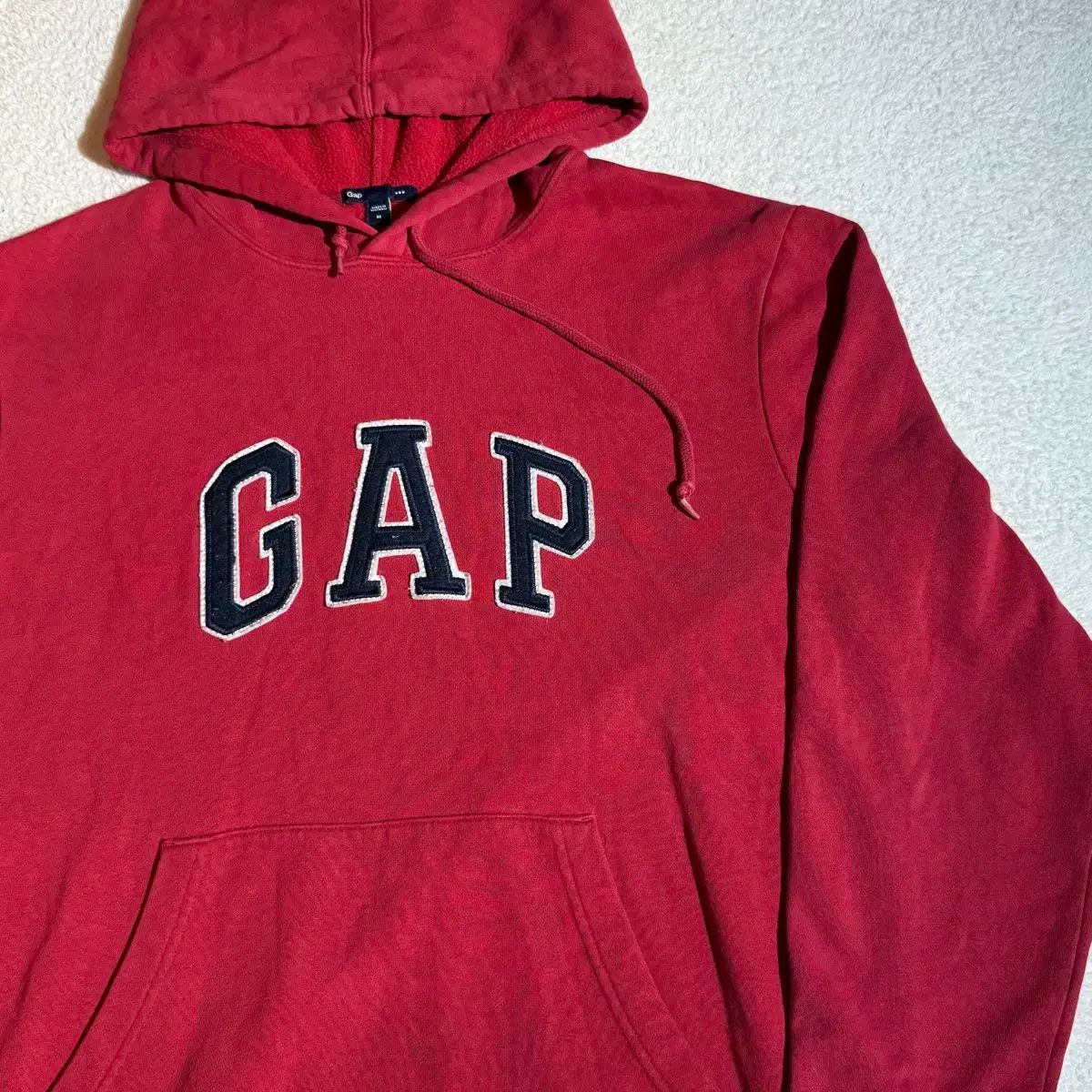 Gap パーカー 赤 ジップ アップ Gap公式オンラインストア リラックス