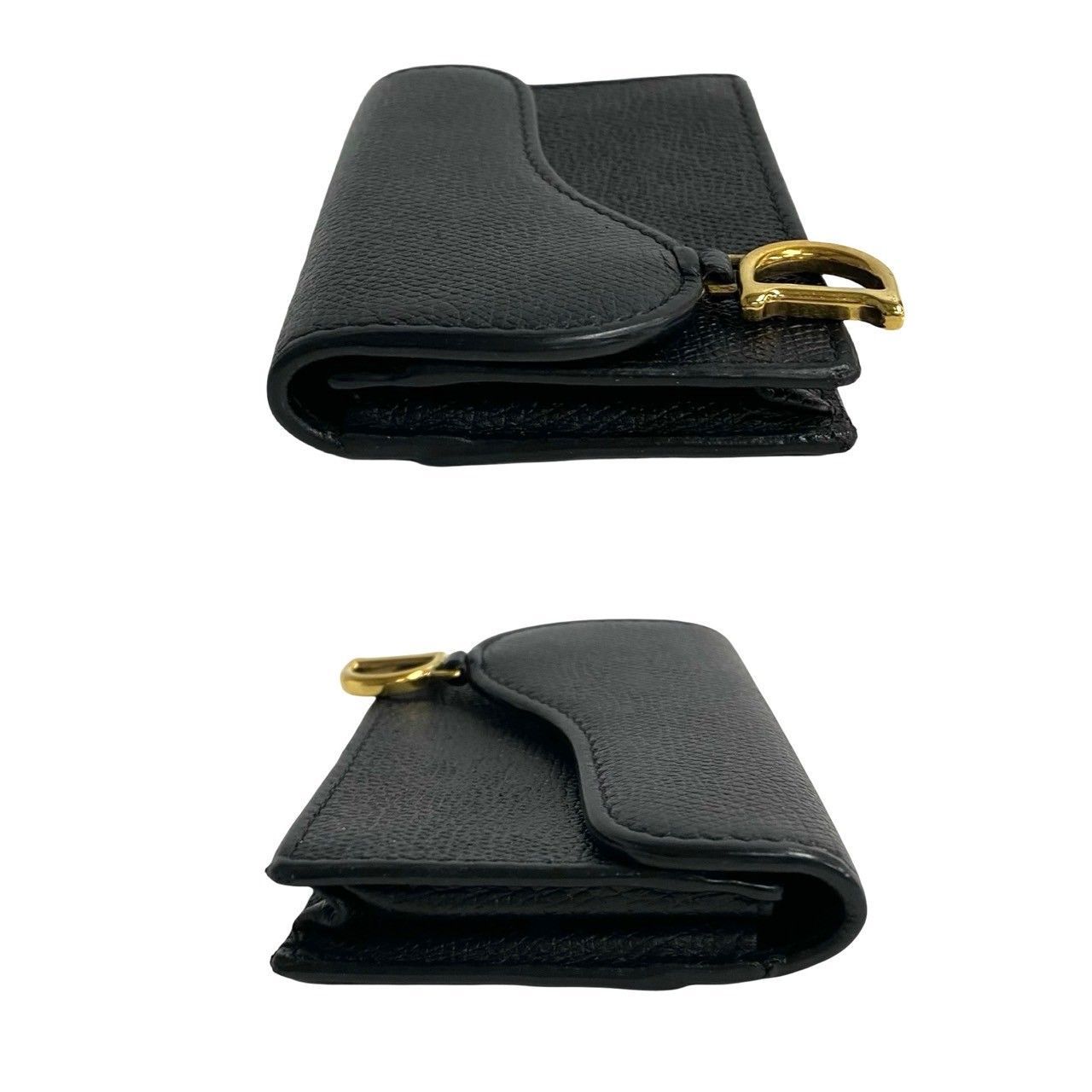 極 美品 ケース付 Christian Dior ディオール CD ロゴ レオパード 柄