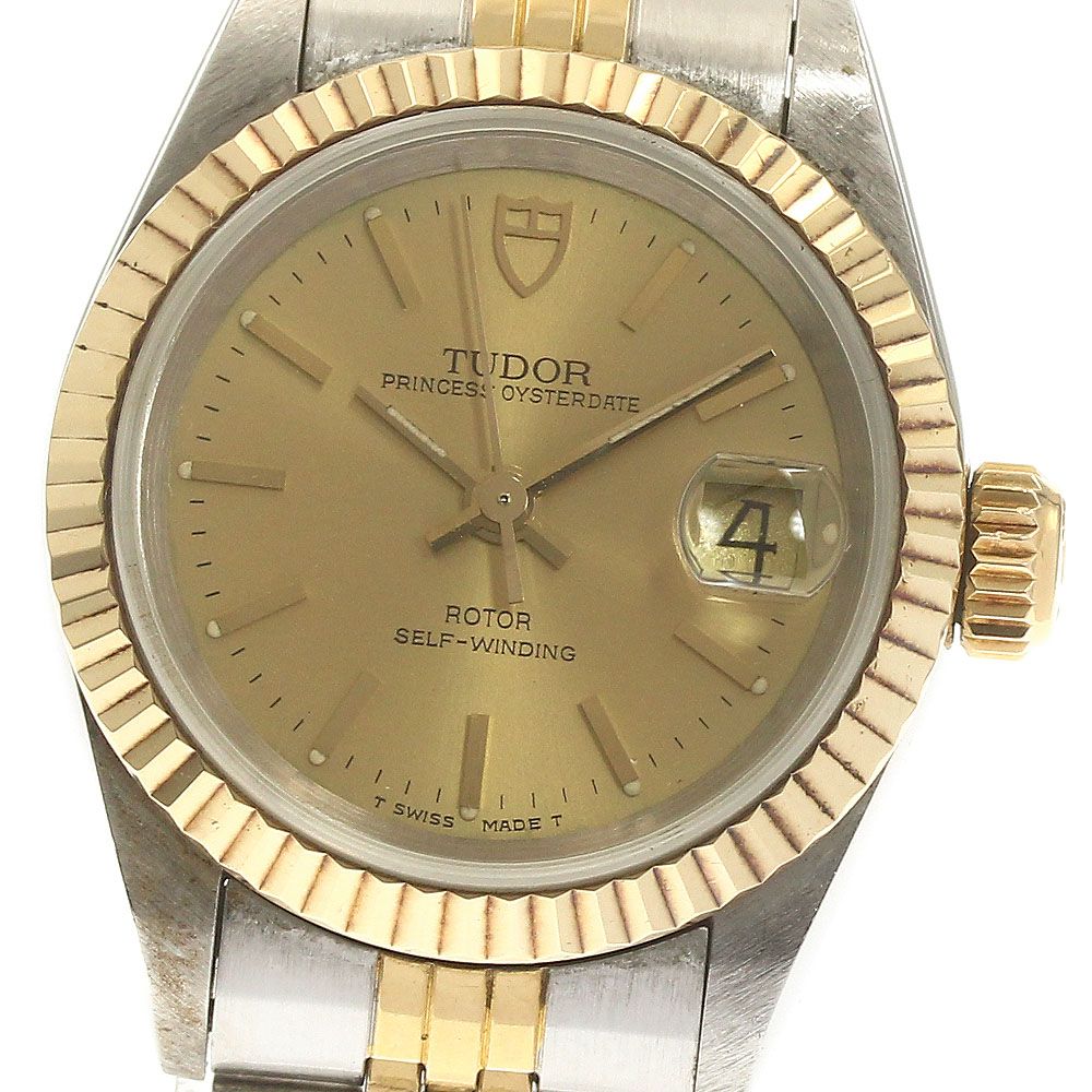 チュードル TUDOR 92413N プリンセス オイスターデイト YGベゼル cal.2671 自動巻き レディース_871754