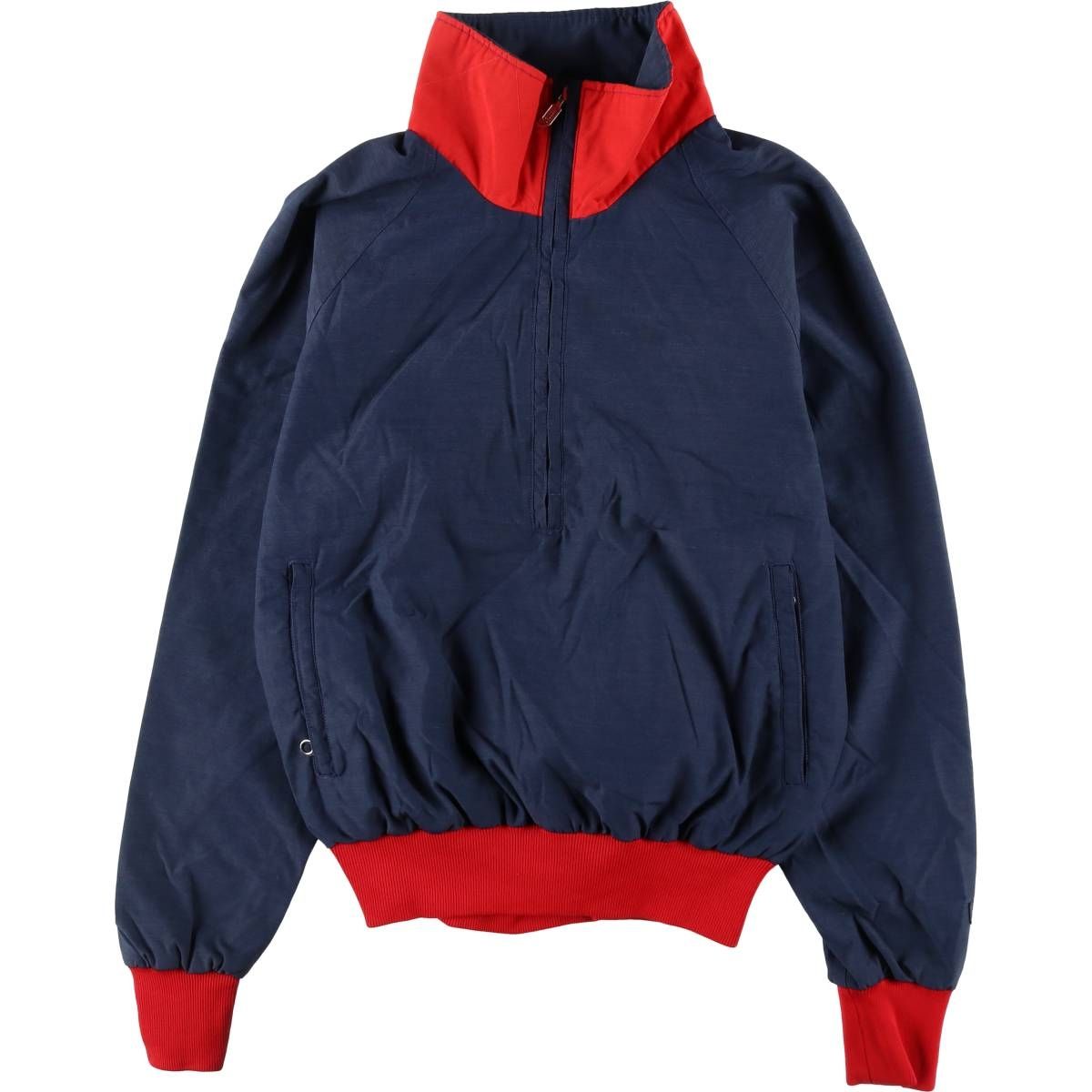 古着 80年代 ザノースフェイス THE NORTH FACE 紺タグ ハーフジップ ナイロンプルオーバー メンズM相当 ヴィンテージ/eaa476689