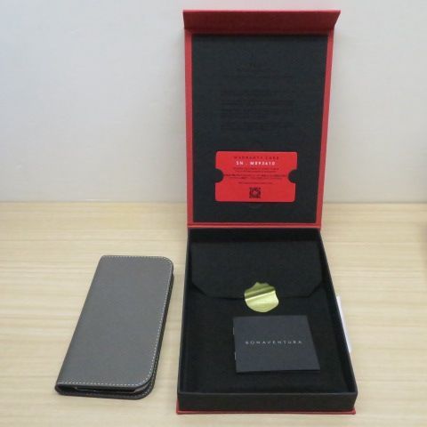 未使用品＞BONAVENTURA ボナベンチュラ (iPhone15Pro) ダイアリー 