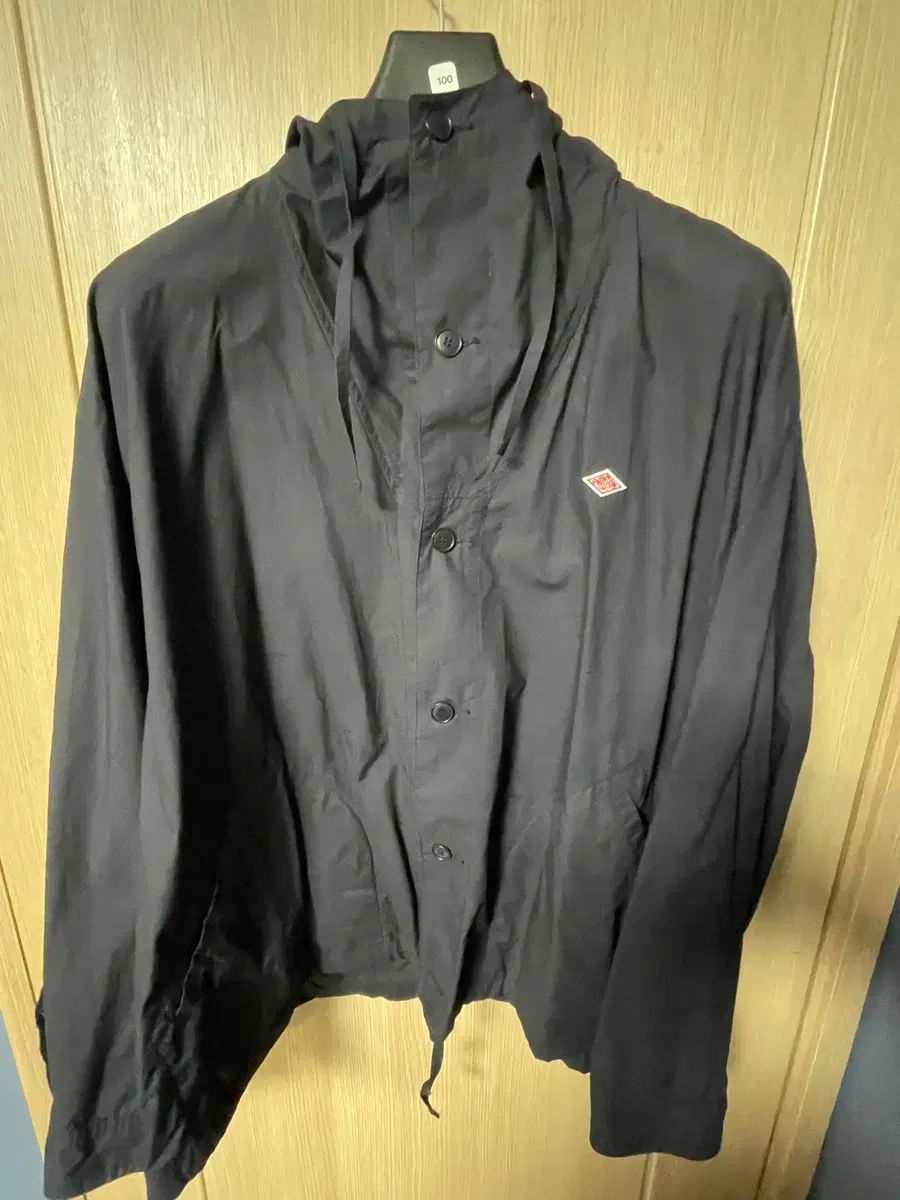 ダントン ショート フードジャケット ネイビー 44