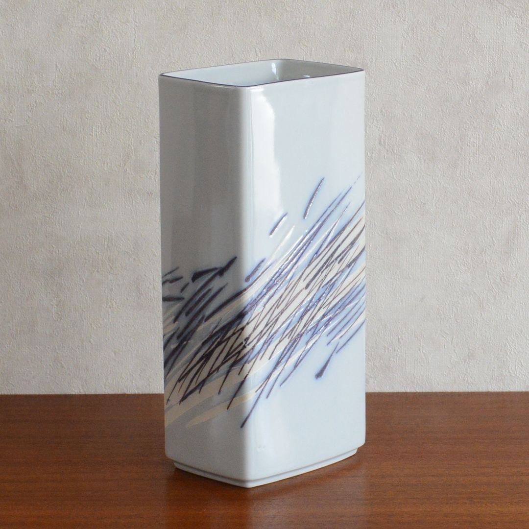 ROYAL COPENHAGEN ロイヤルコパンハーゲン ベース青 角 ヴィンテージ